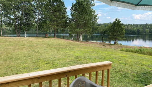 Private Lake House on 16 +/- wooded acres, 80 + acre lake, 55 foot deep!