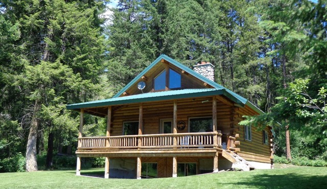 Private Lake with One 3 Bdrm 1 1/2 Bath Log Home. 175 Acres