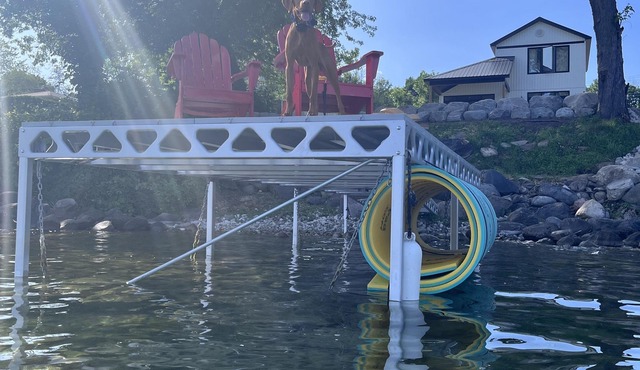 Private lakefront house on lake simcoe. Perfect for outdoor enthusiasts