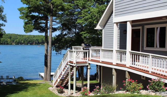 Private LAKEFRONT HOME on All Sports "Lake 27" in Gaylord : 5 miles to downtown