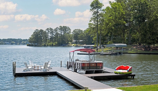 Private Lakefront Retreat with SpaCruzzi, Fire Pit and Serene Views