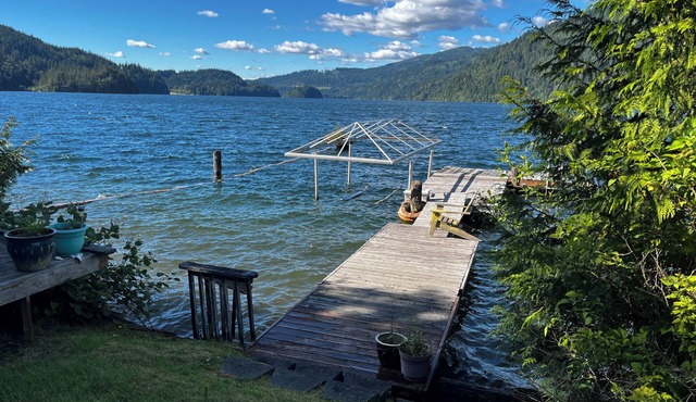 Private lakefront paradise.