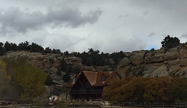 Private level of the home is located on a private 160 acre ranch