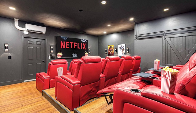 Private Luxe Retreat w/Long Range Mountain Views, Hot Tub, Theater, & Game Room