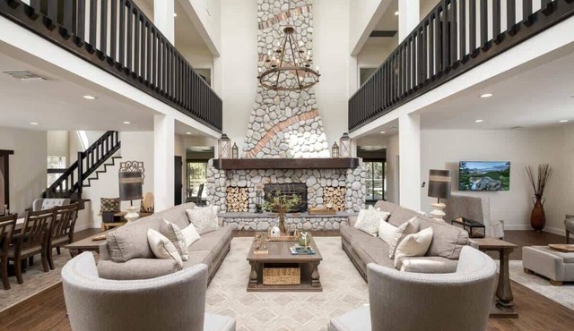 Private Luxury Big Bear Lodge. Hot Tub. Game Room