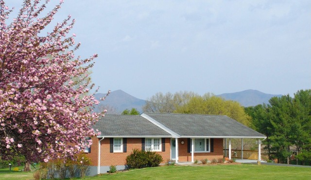 Private MAIN LEVEL of this Sunny House Near the Blue Ridge Parkway, Bedford, VA
