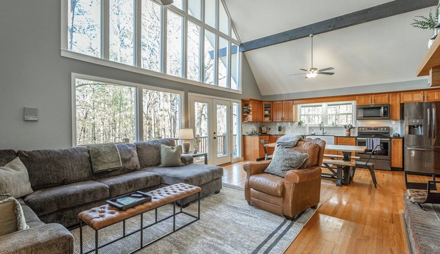 Private Modern A-Frame with Southern Charm