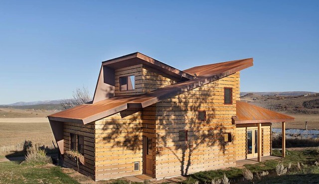 Private Modern Cabin, Eternal Sunset, 360 Degree Views, Horses/Dogs Welcome