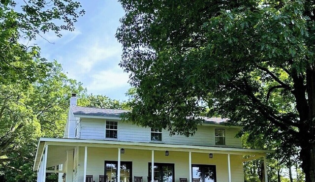 Private modern Farmhouse on 5 acres with stunning views of Seneca Lake
