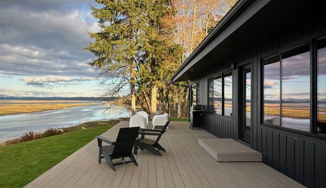 Private Modern Retreat with Stunning Riverfront Views!