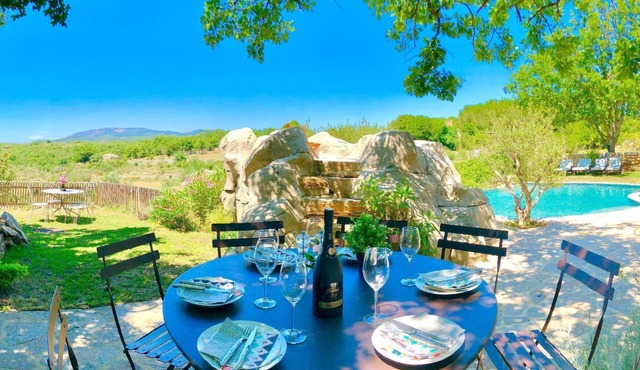 Private mountain retreat in the South of France