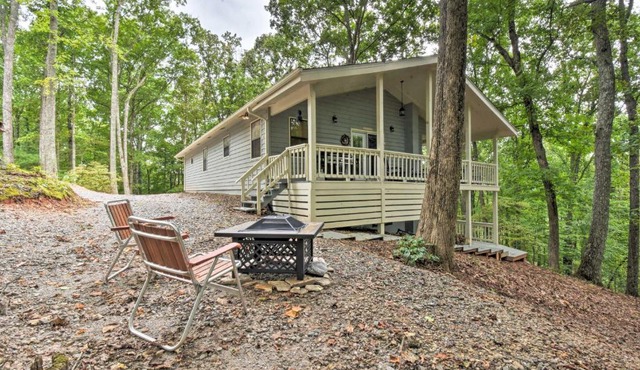 Private Mountaintop Escape with Wraparound Deck