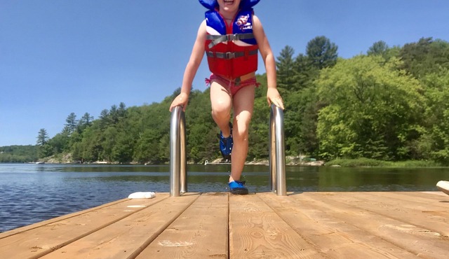 Private Muskoka cottage on 5 acres with 300 ft of waterfront