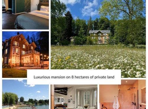 Private Oasis: Luxe 20-guest Estate, Jacuzzi, 8 Ha