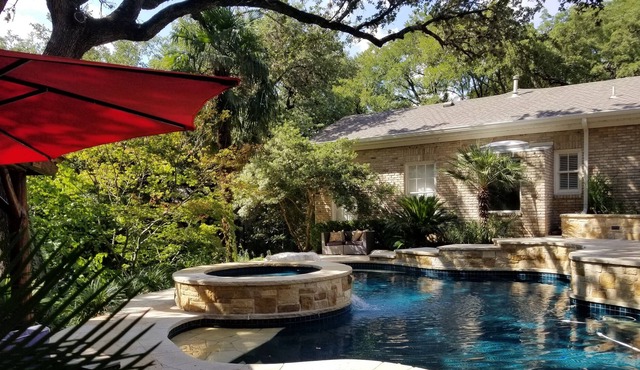 Private oasis.