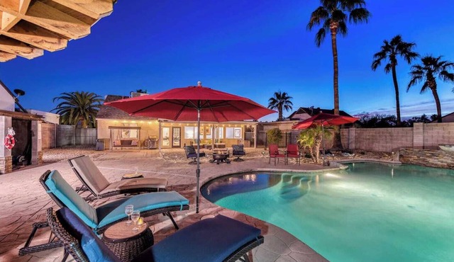 PRIVATE OASIS with the BEST backyard!