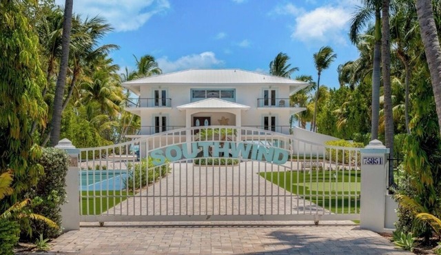 Private Oceanfront Estate with Resort-Style Pool & Pier