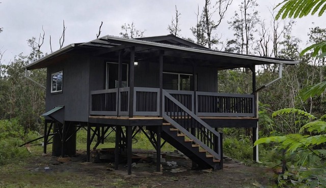 Private off grid jungle cabin w/AC and WIFI