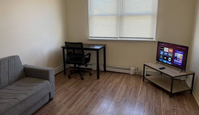 Private one-bedroom one-bathroom apartment with private street entrance in convenient area