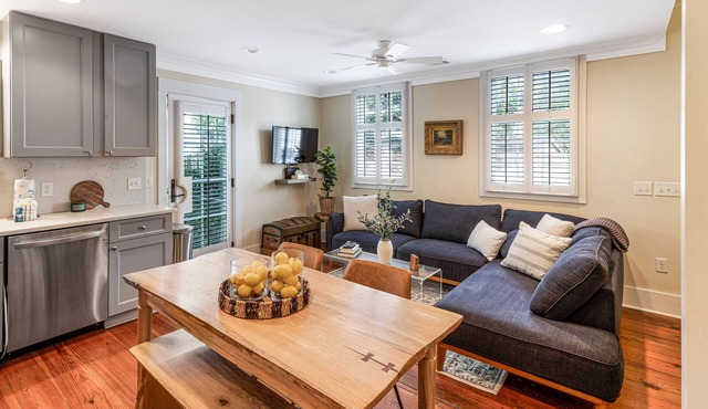 Private Outdoor Living Area + Parking in Historic District by Lucky Savannah