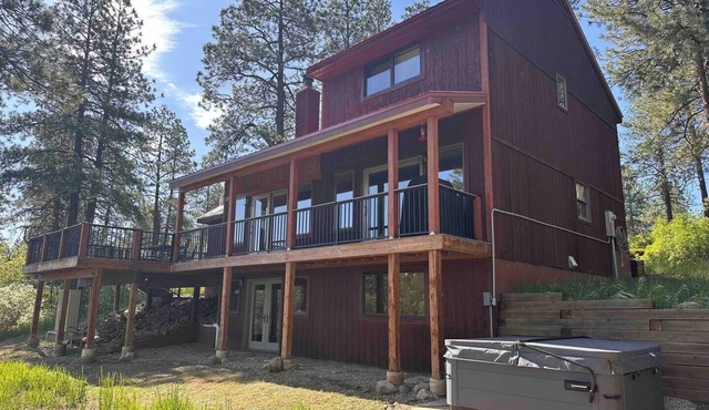 Private Pagosa Springs Retreat with Views, Hot Tub and Game Room