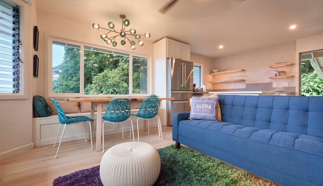 Private, Pet-friendly, Newly Renovated Rainforest retreat close to Waikiki.