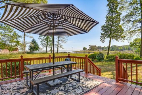 Private Pier and Game Room Waterfront Suffolk Home