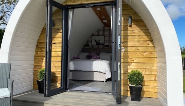 Private Pod and Hot Tub 5 minutes from the Beautiful Coastal town of Ballycastle