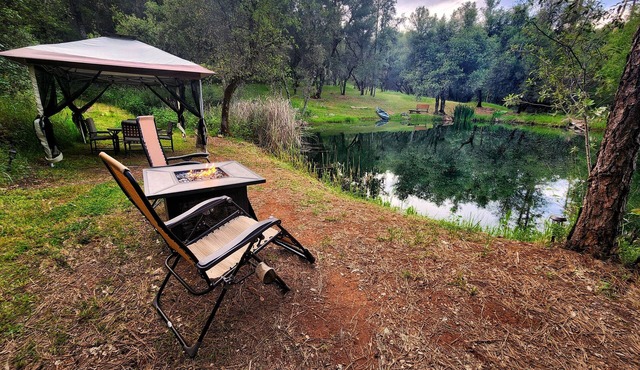 Private Pond Retreat - Canoe Fire Pit Stargazing