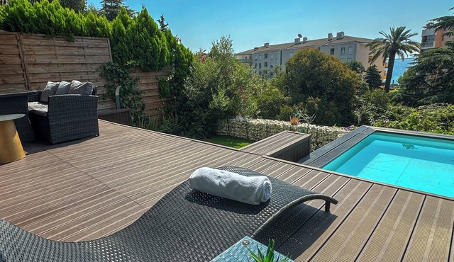 Private Pool Beach & Palais Nearby🎬