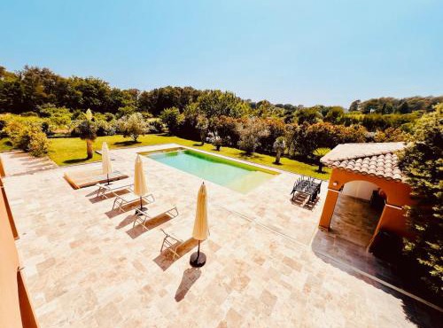 Private Pool Villa Breathtaking View Provence