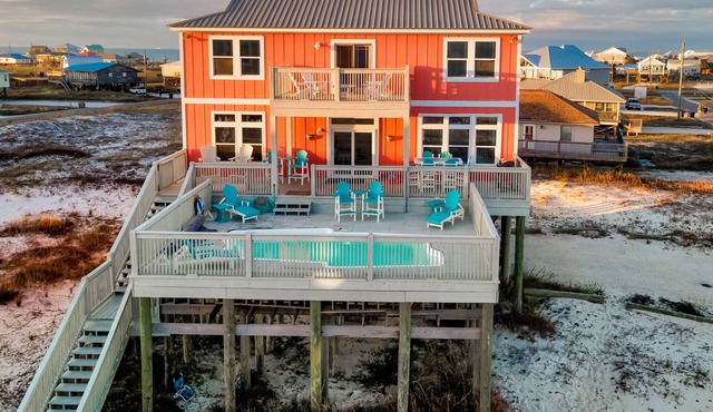 Private Pool, Gulf View Beach House - Wave Loudest