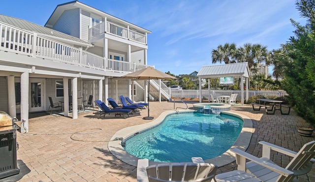 ☀️Private Pool - Gulf Views - Steps to Beach - Sheer Bliss☀️