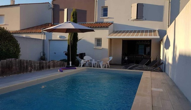 Private pool heated to 29 ° C from April to November Maison de Palès