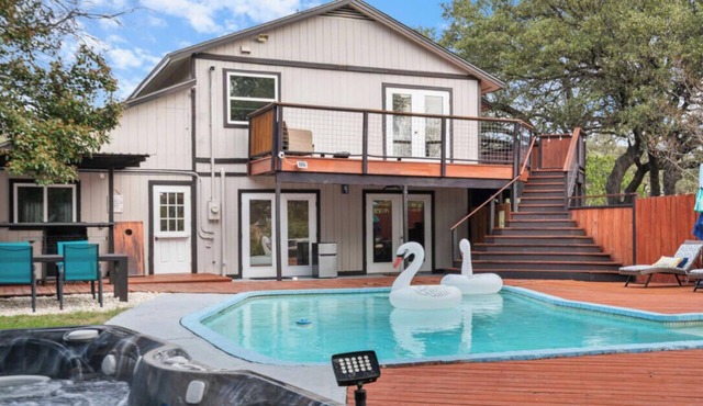 Private Pool Home Near Lake Travis | Firepit, Grill & Hot Tub | Pet-Friendly!