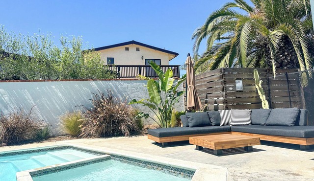 Private Pool, Hot Tub & Big Backyard | Sunny Oceanside Oasis