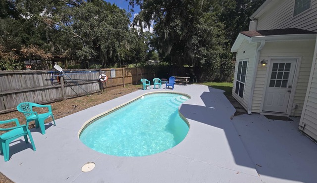 Private Pool, Mins to Savannah-Peachy Pied-à-Terre