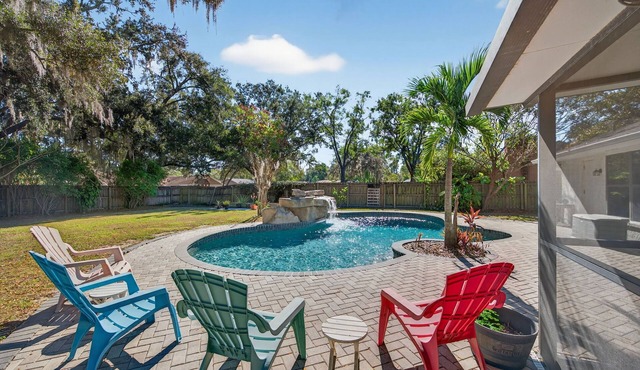 Private Pool Oasis Pet-Friendly Retreat