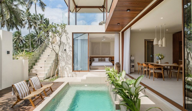 Private Pool Villa in Ubud - Luxury 2BR with Rice Field Views