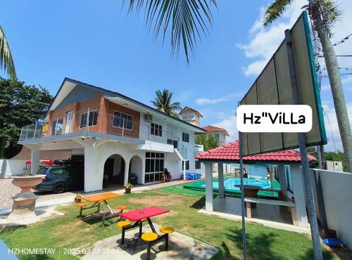 Private Pool Villa tepi pantai portdickson 6room,6toilet free wifi,netflix,extra single bed 8,queen 1