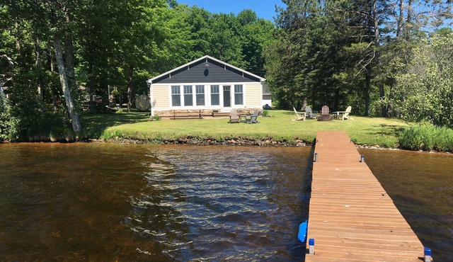 Private, Renovated Lakefront Cottage, Lake Namakagon, Chequamegon Nat. Forest