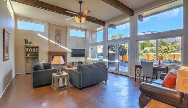 Private Retreat at the Base of the Sandia Mountains