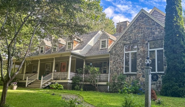 Private retreat offering multigenerational comfort and tranquil harbor access.