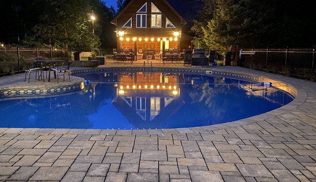 Private retreat on the water