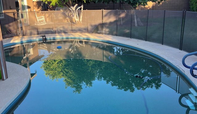 Private retreat with gym, hot tub, pool & playroom