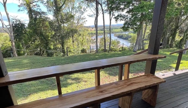 Private river frontage property on 126 acres