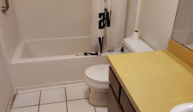Private room and bathroom for rent in large house quite owner lives on property