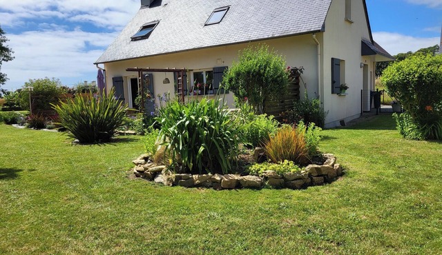 Private room, in a quiet, leafy setting.