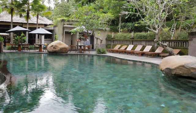 Private room in a Ubud valley, feel the tranquility of the Ubud river