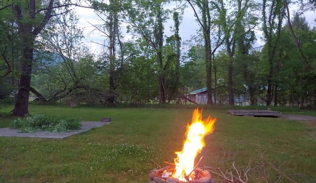 Private RV Camper Site Deep Creek Bryson City NC
